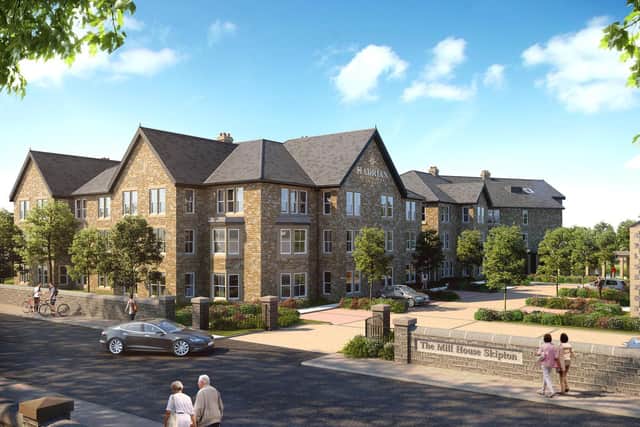 Artist's impression of Mill House, which is to be built in Skipton.