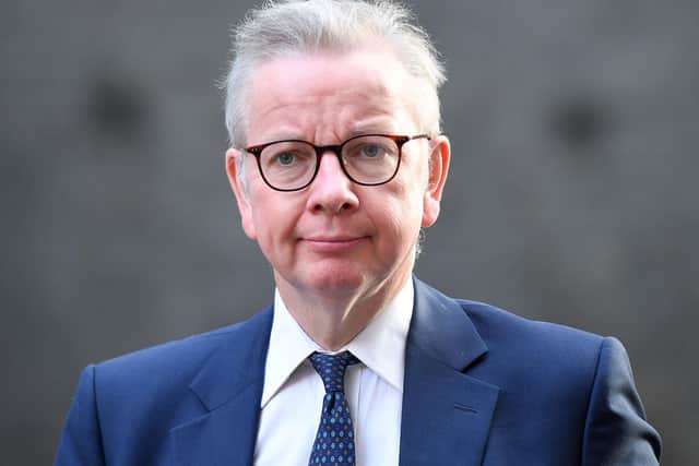 Cabinet Office Minister Michael Gove is a former Environment Secretary.