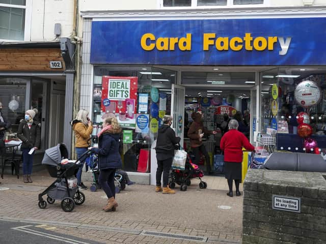 Card Factory has published a trading update