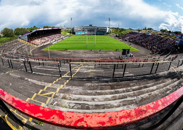 A general view during the last game to be played at Odsal Stadium (Picture: SWPix.com)