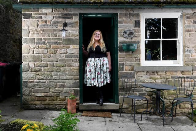 Emily Barley, leader of the Rotherham Conservatives, pictured at her home in South Yorkshire. Pic: Simon Hulme