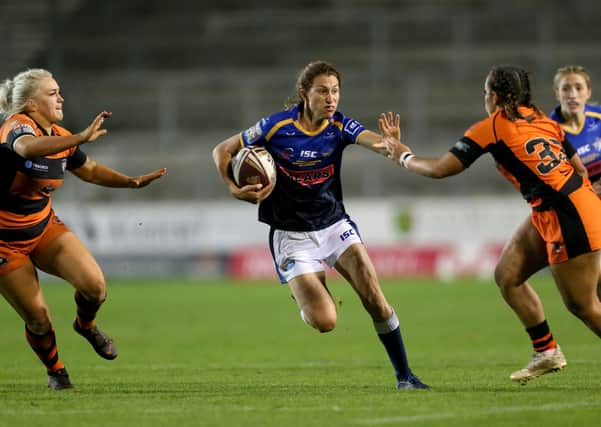 Top class: Leeds Rhinos' Women's captain Courtney Hill is one of the best players in the Women's Super League. Picture: Richard Sellers/PA Wire.