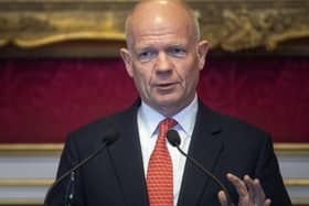 Lord William Hague. (Photo by Victoria Jones - WPA Pool/Getty Images).