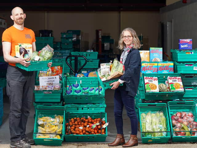 New home: Rene Meijer, CEO at Food Works, with Lupton Fawcett partner Claire Mayfield-Tulip.