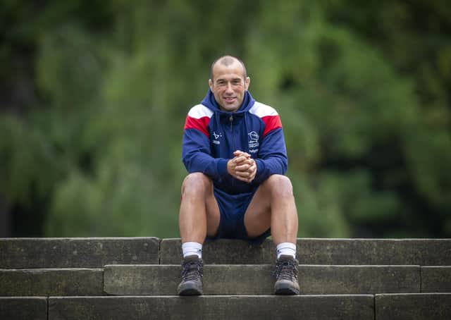 Proud: Doncaster Knights head coach Steve Boden. Picture: Tony Johnson