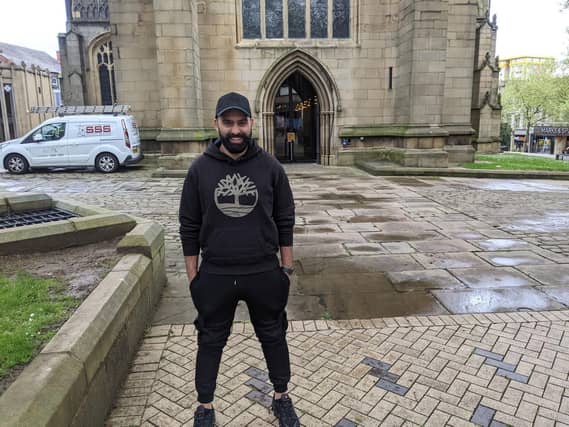 New councillor Akef Akbar, who after several years as a solicitor is now trying his hand at politics.