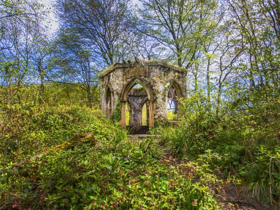 View of Fisher's Hall, one of a number of follies in Hackfall Woods. Picture: Tony Johnson