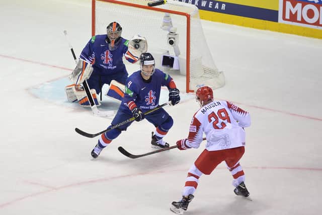 Great Britain's players will be keen to right the wrongs of two years ago in Slovakia when they were beaten 9-0 by Denmark at the World Championships. Picture: Dean Woolley.