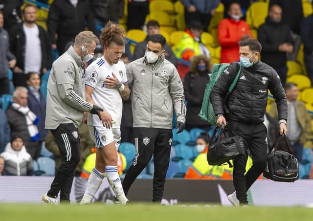 Injury concern: Kalvin Phillips.  Picture: Bruce Rollinson
