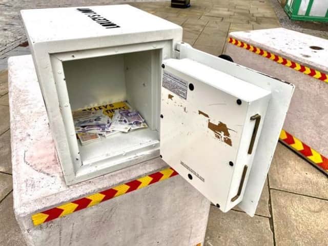 The safe in Sheffield that held £5,000