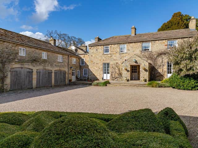 The Old Hall, Jervaulx, which is for sale for £1.995m with joint agents Lister Haigh and Knight Frank