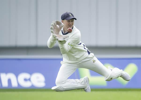 Quick loan: Yorkshire have sent wicketkeeper Jonny Tattersall,  to Gloucestershire for one match as Harry Duke keeps the gloves for the Roses match with Lancashire which starts at Old Trafford tomorrow.Picture: Allan McKenzie/SWpix.com