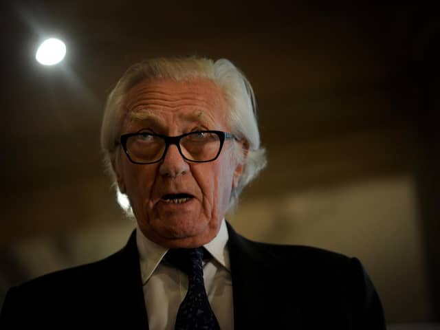 Michael Heseltine told an online debate that mayors like Tracy Brabin and Dan Jarvis needed to "get off their butts" and start being more vocal about central government dominating decision-making