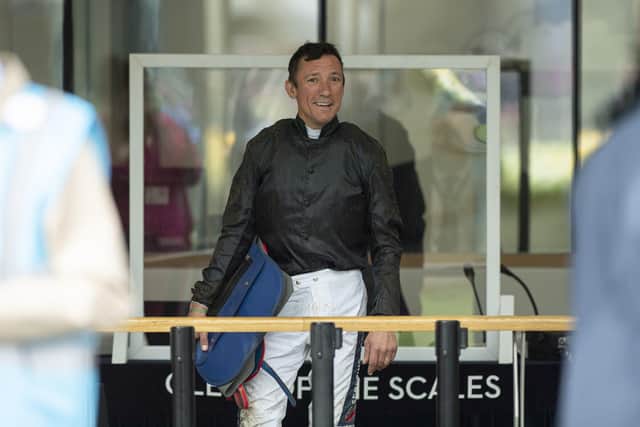 This was Frankie Dettori at Royal Ascot last year when he rode on the crest of a wave.