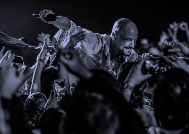 Tim Booth says he is looking forward to playing live with James again after a two-year break due to Covid. PIcture: Laura Toomey
