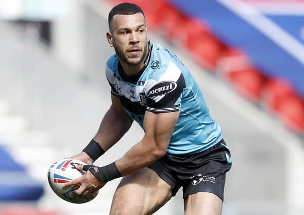 Big test: Hull FC's Carlos Tuimavave. Picture by Ed Sykes/SWpix.com
