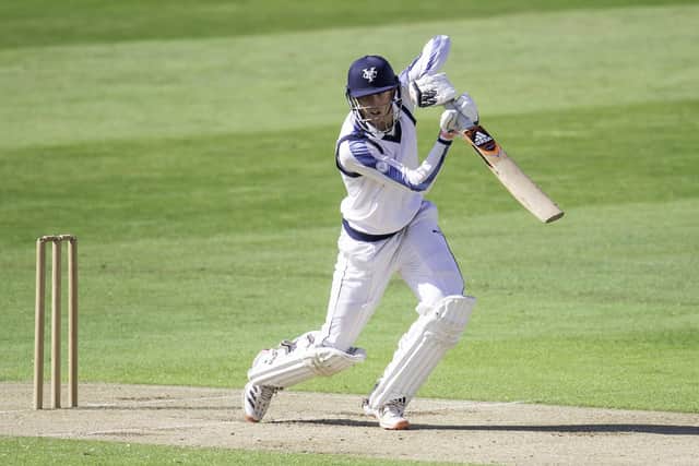 Yorkshire's George Hill set to feature against Lancashire at Old Trafford. Picture: Allan McKenzie/SWpix.com