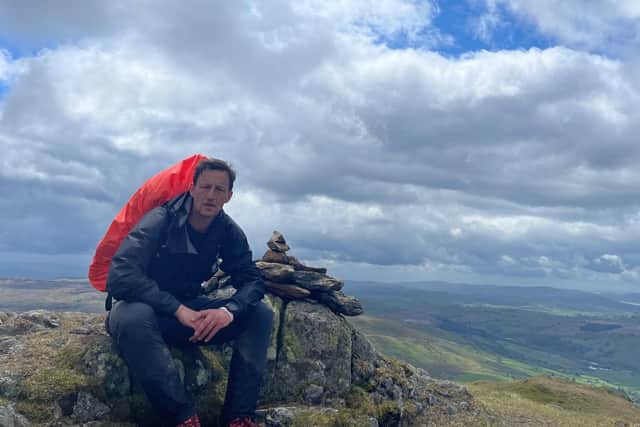 Christopher Gaskin has conqurered all 214 Wainright peaks in the Lake District unsupported