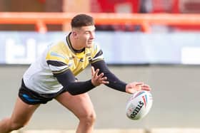 Jacques O’Neill: Back from injury to line up for Castleford Tigers in the West Yorkshire derby with Leeds Rhinos tonight. (Picture: SWPix.com)