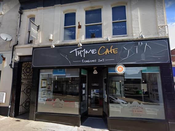 Thyme Cafe has experienced repeated break-ins