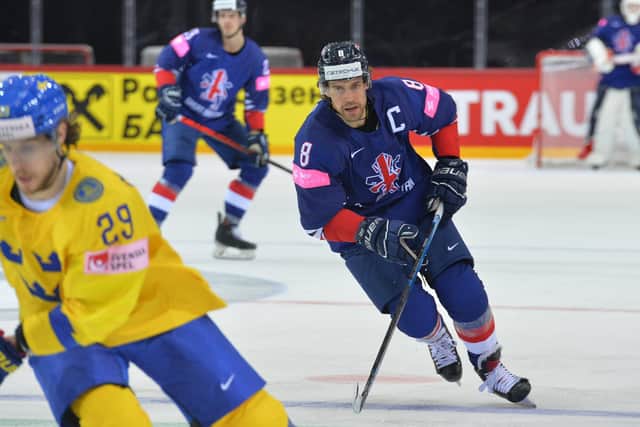 MILESTONE: Matthew Myers celebrated his 100th GB cap and was handed the captaincy for the game against Sweden. Picture: Dean Woolley.
