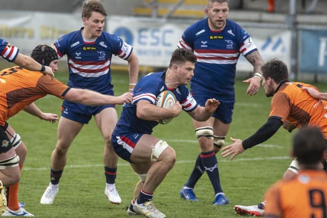 STICKING AROUND: Doncaster Knights' Sam Graham has signed a new deal with the club.  Picture: Tony Johnson