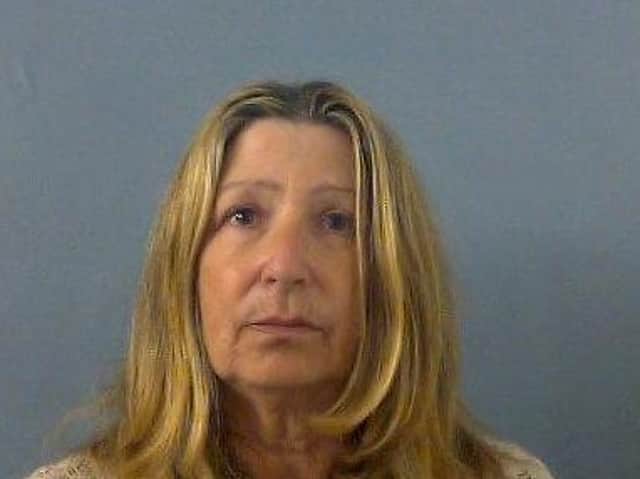 Lynda Rickard, who has been found guilty of murdering wealthy landowner James "Anthony" Sootheran.