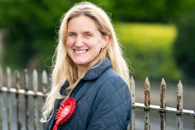 Kim Leadbeater is Labour's candidate in the Batley & Spen by-election.