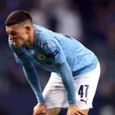 Tipped to shine: Manchester City's Phil Foden during the UEFA Champions League final match against Chelsea.