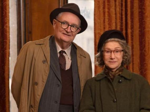 Jim Broadbent and Dame Helen Mirren in The Duke. Picture: Pathe.