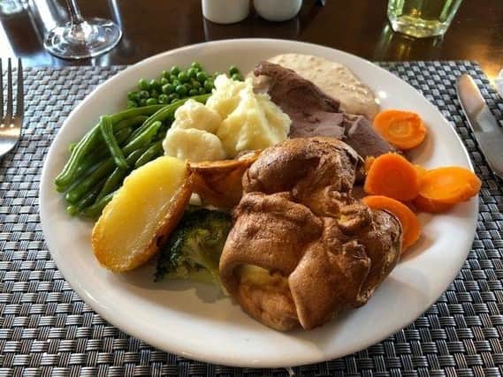 A traditional Sunday lunch of Roast Beef - but where do the ingredients come from?
