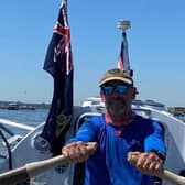 Ian Rivers is to row across the Atlantic in a small boat