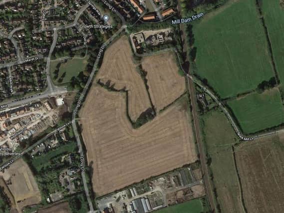 More than 300 homes are earmarked for the site off Long Lane