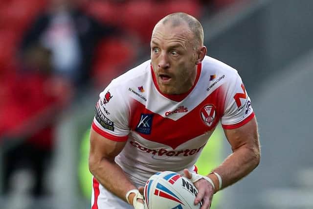 RIVAL: St Helens' James Roby. Picture by Paul Currie/SWpix.com