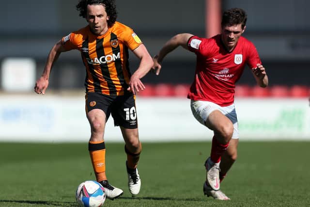 NOMINATED: Hull City's George Honeyman has made the PFA League One team of the year. Picture: Getty Images.
