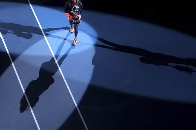 Naomi Osaka won the Australian Open earlier this year. Picture: AP Photo/Andy Brownbill