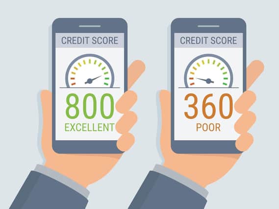Credit scores are a numbers game.