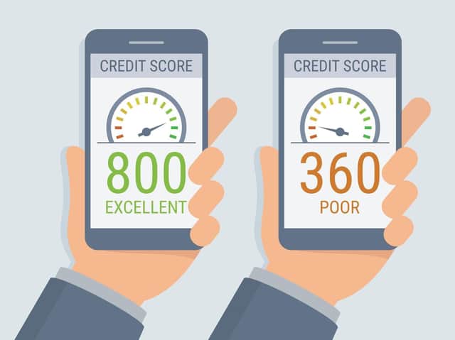 Credit scores are a numbers game.