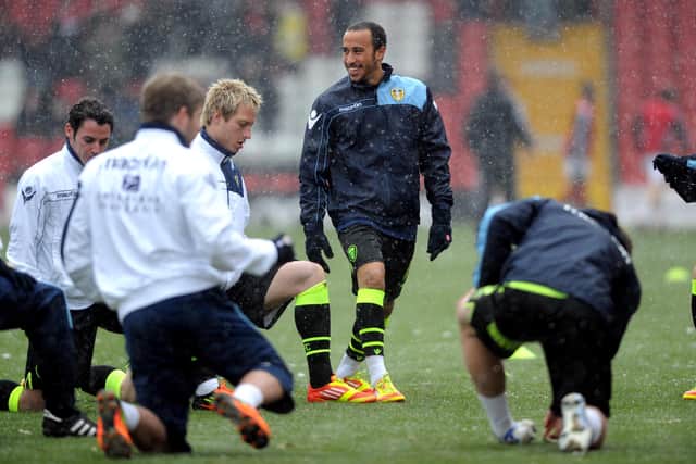 Troubled: Leeds United's Andros Townend in 2012.
