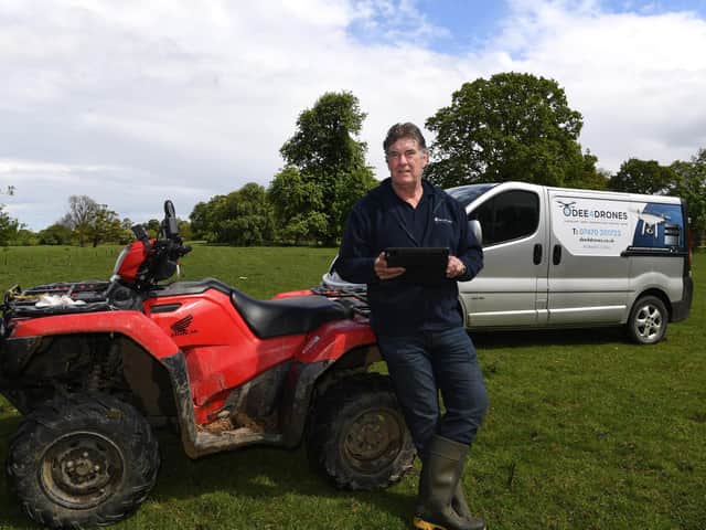 Richard Dee has pivoted from pig farming to videography and drone flying