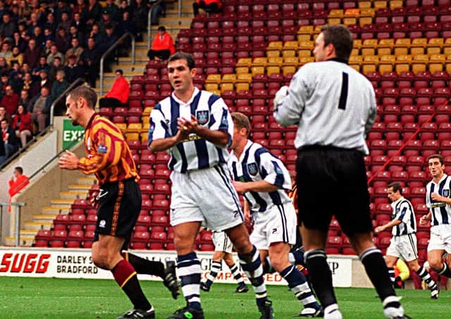 Alan Miller: In his West Bromwich days against Bradford City.
