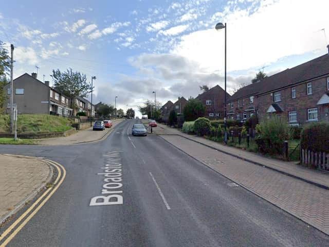 A 18-year-old man has died after a crash in Broadstone Way, Bradford.