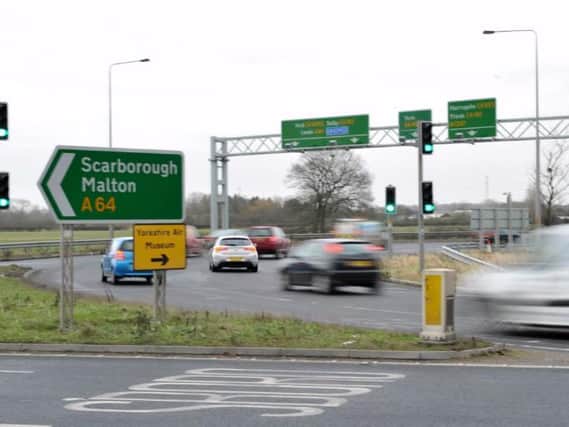 Kevin Hollinrake, MP for Thirsk and Malton, said the bottle neck on the A64 is having a “huge economic impact” on the region as a lot of people are “deterred” from travelling between York and the east coast for work and tourism.