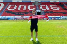 New signing Ben Close. Picture courtesy of Doncaster Rovers FC.