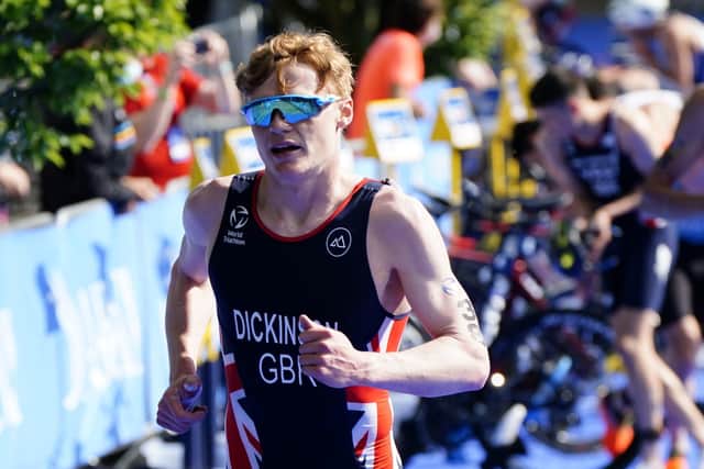 Great Britain's Samuel Dickinson in action (Picture: Martin Rickett/PA Wire)
