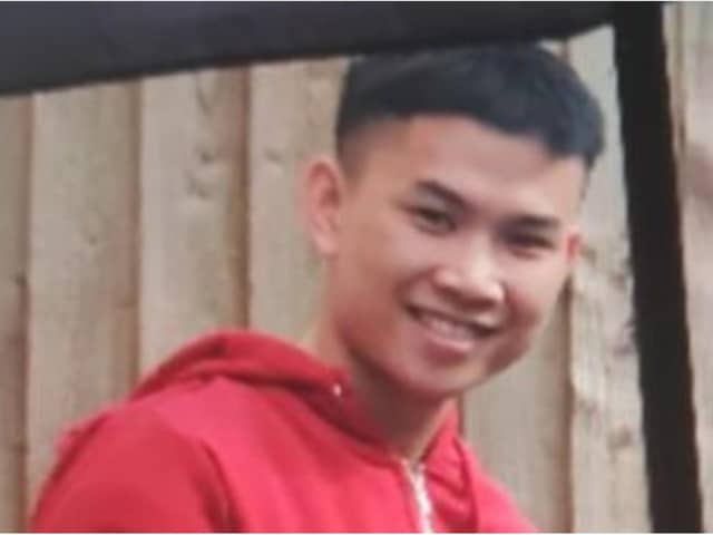 Loi Nguyen, 16, was last seen leaving his home address in Bingley (near Bradford), at 1pm on Monday 31 May.