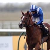 Jim Crowley's mount Mohaafeth was a late absentee from the Epsom Derby due to the unexpectedly soft ground.