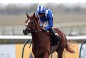 Jim Crowley's mount Mohaafeth was a late absentee from the Epsom Derby due to the unexpectedly soft ground.
