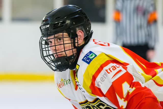 ONCE A BULLDOG: Jordan Griffin, pictured in his final year at Bradford Bulldogs before joining the Steelers on a two-year apprenticeship. Picture courtesy of Andy Bourke/Podium Prints