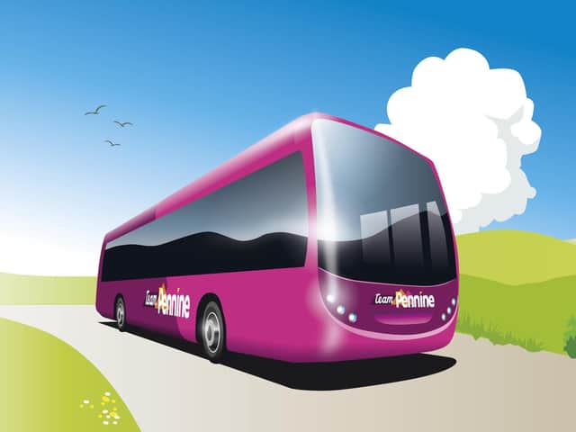Transdev has revealed a new brand identity for bus services in and around
Huddersfield and Halifax.